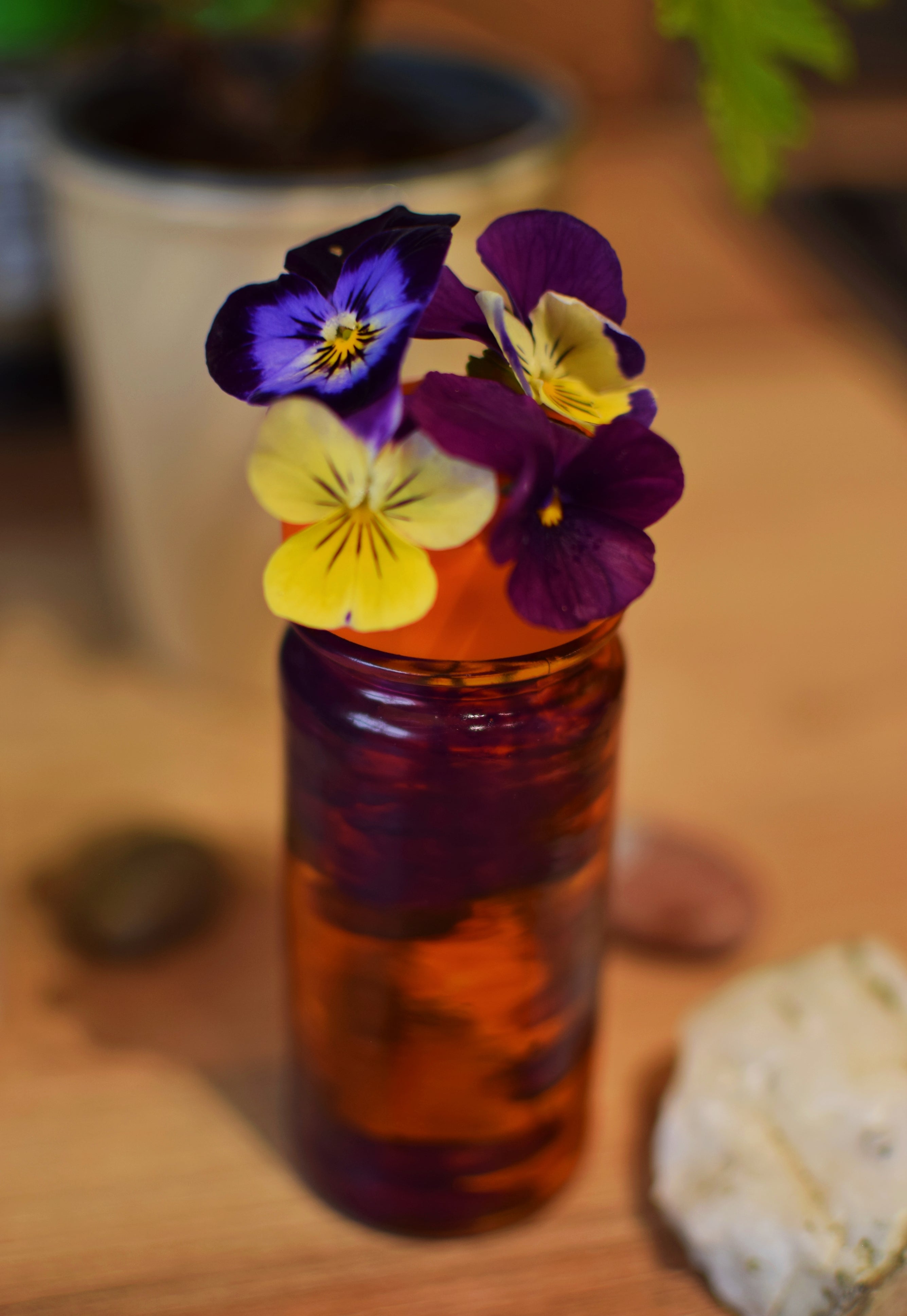 "Blended Twist of Spice" Repurposed Seasoning Jar