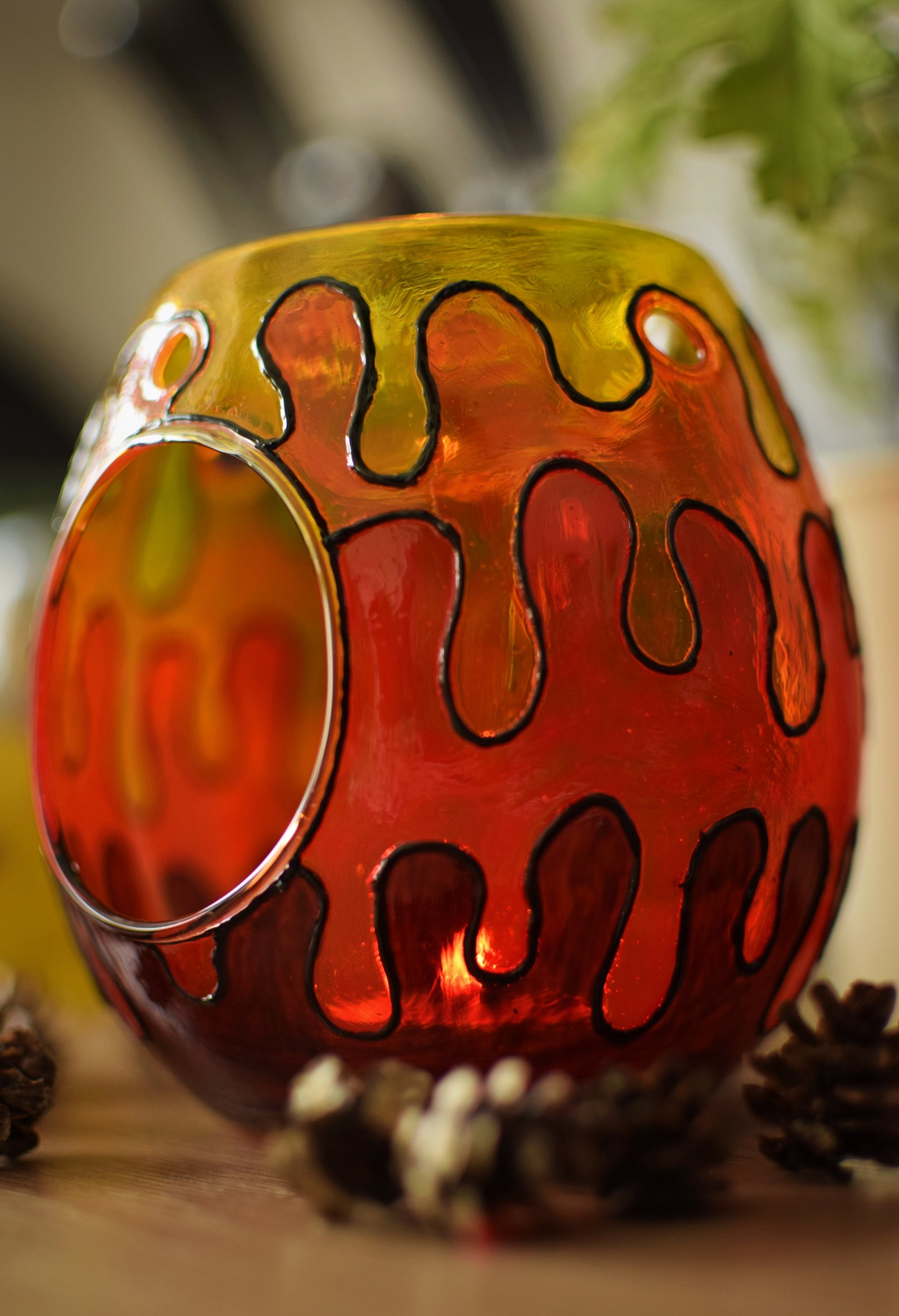 "Dripping in Autumn" Wax Burner