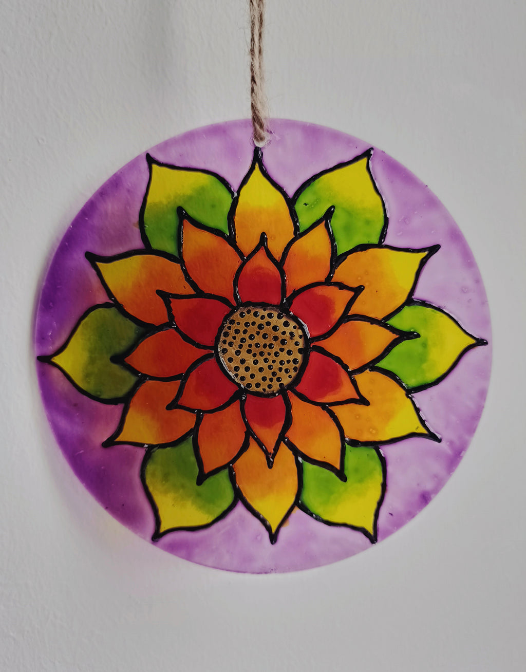 Hand Painted Acrylic Suncatchers