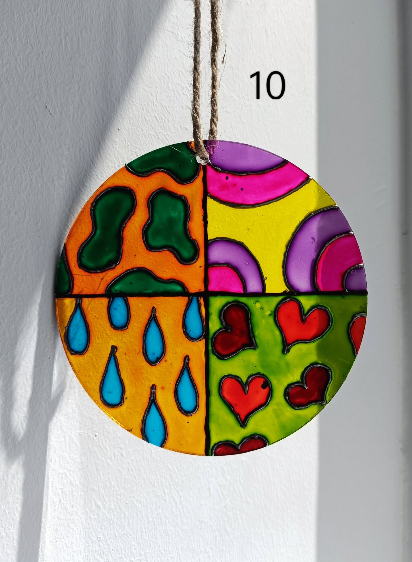 Hand Painted Suncatchers