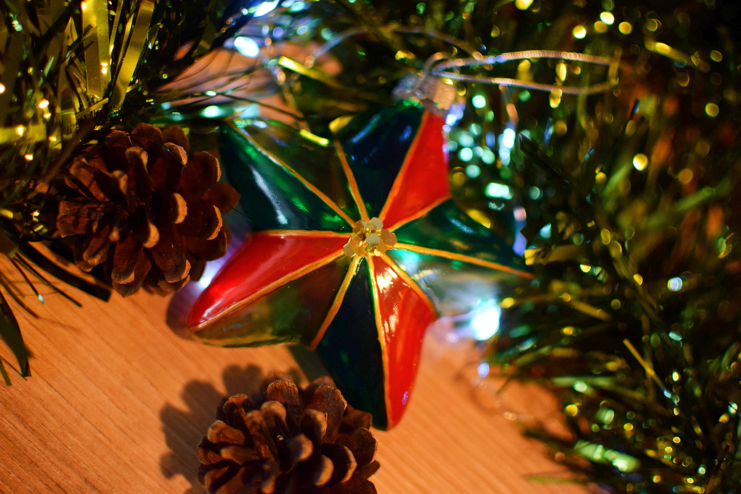 "Geometric Star" Bauble