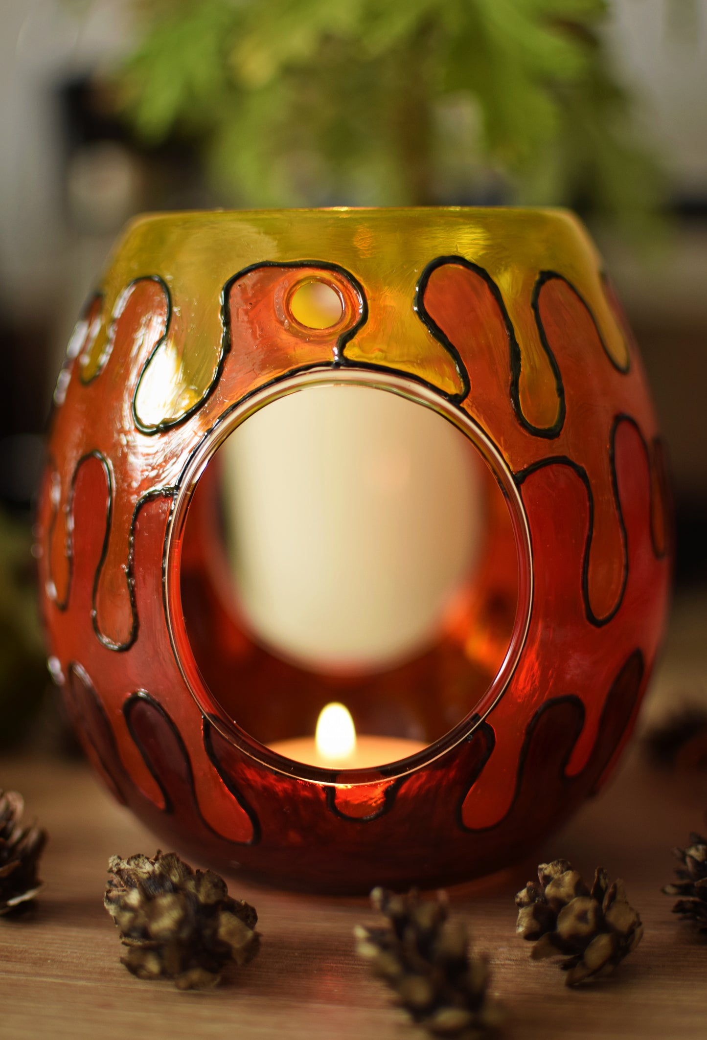 "Dripping in Autumn" Wax Burner