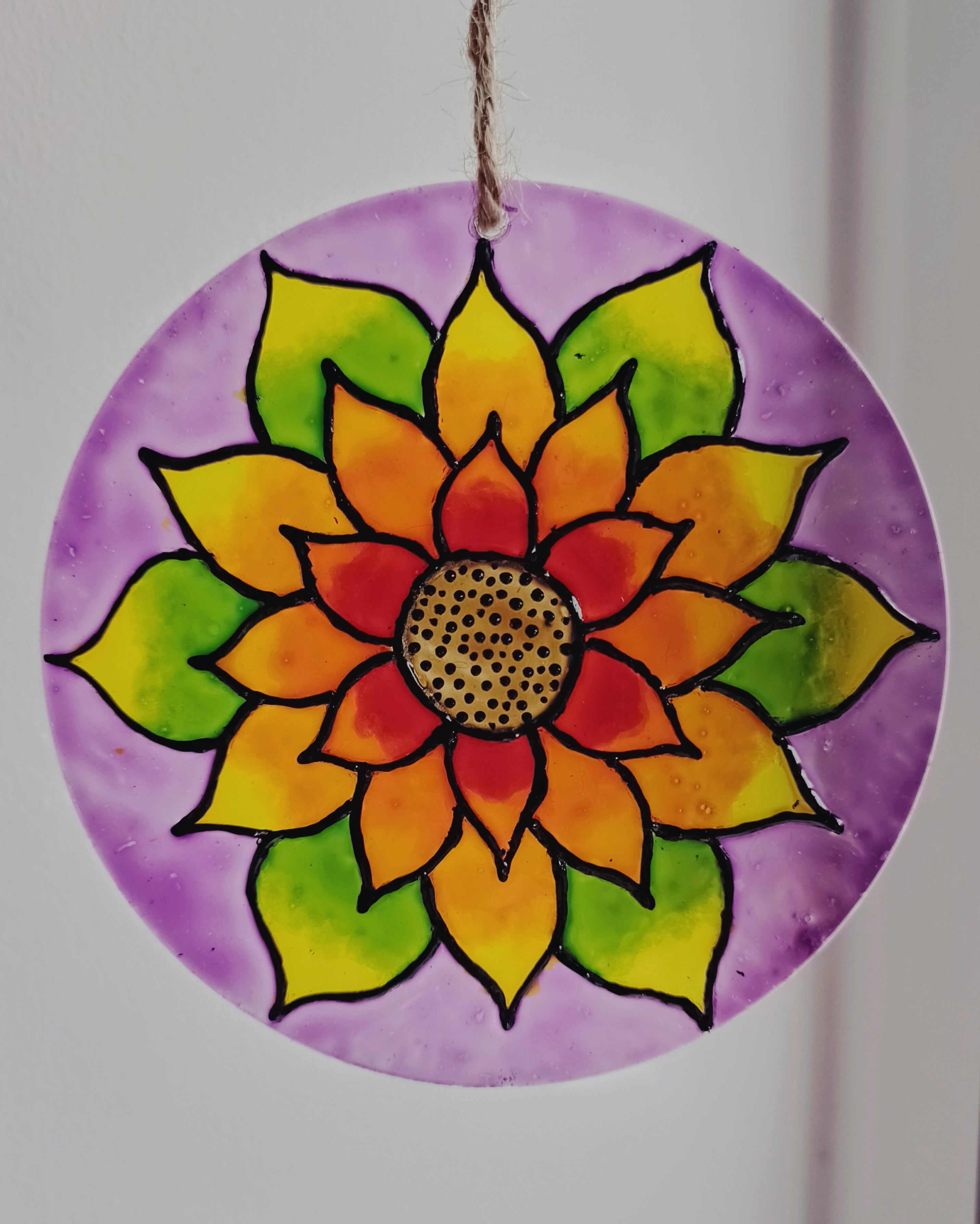 Hand Painted Acrylic Suncatchers