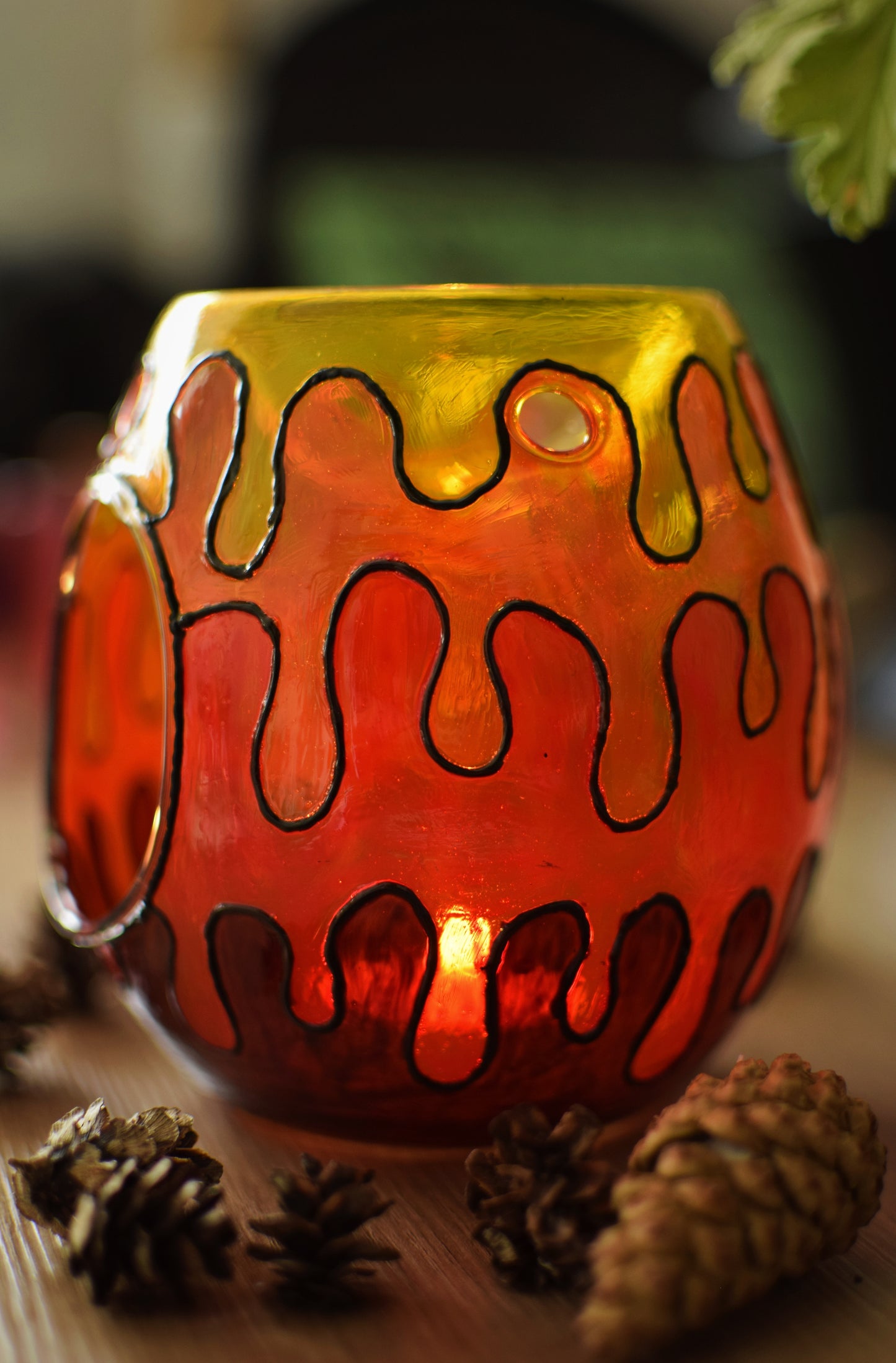 "Dripping in Autumn" Wax Burner