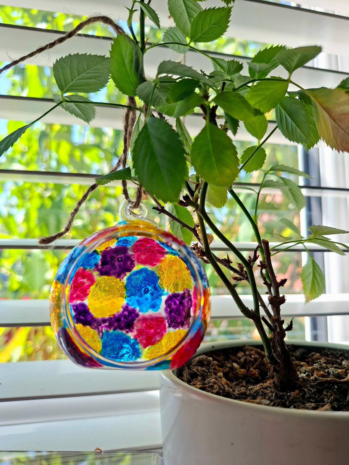 "Perpetual Pom-Pom" Open Baubles