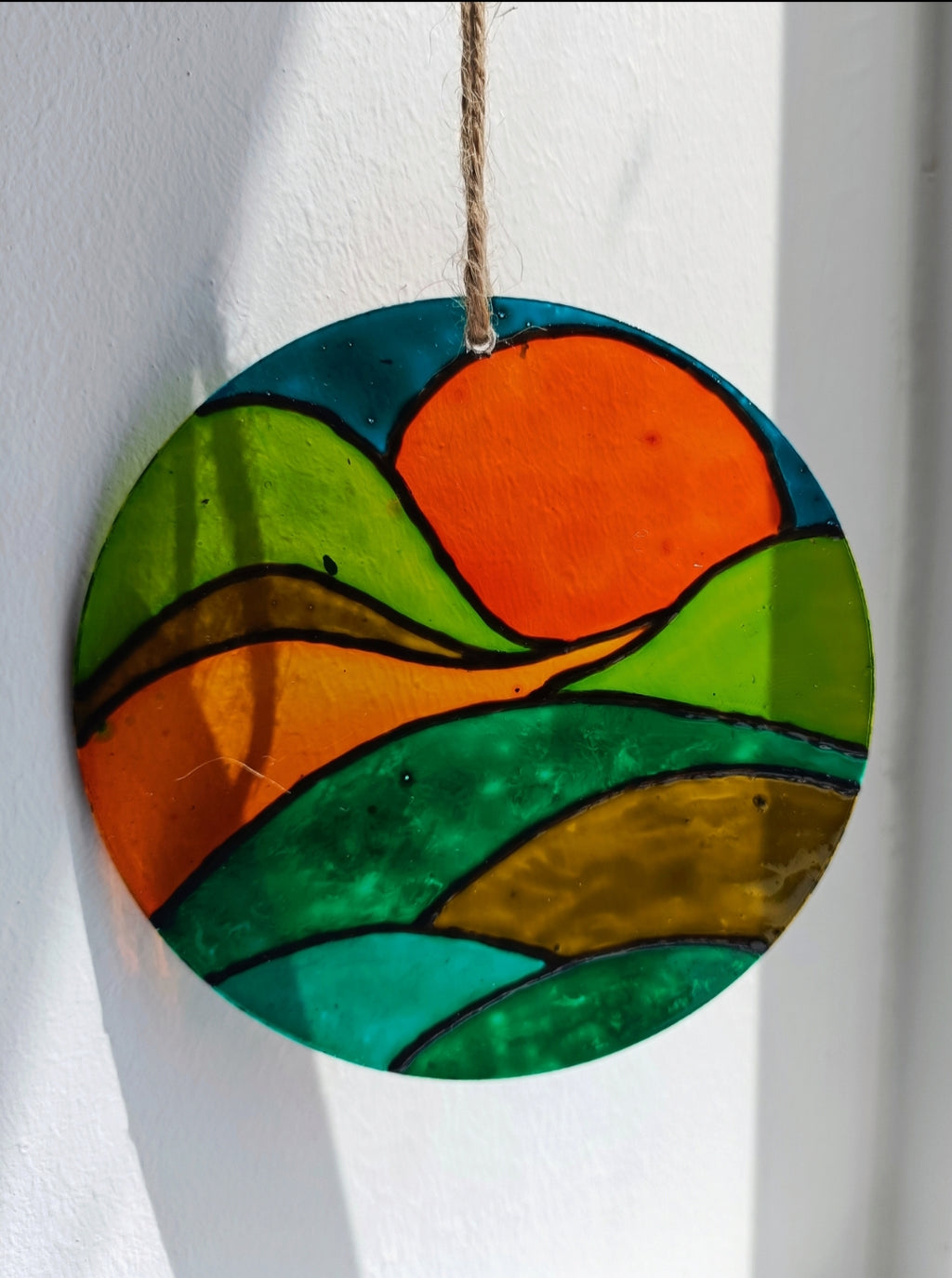 Hand Painted Acrylic Suncatchers