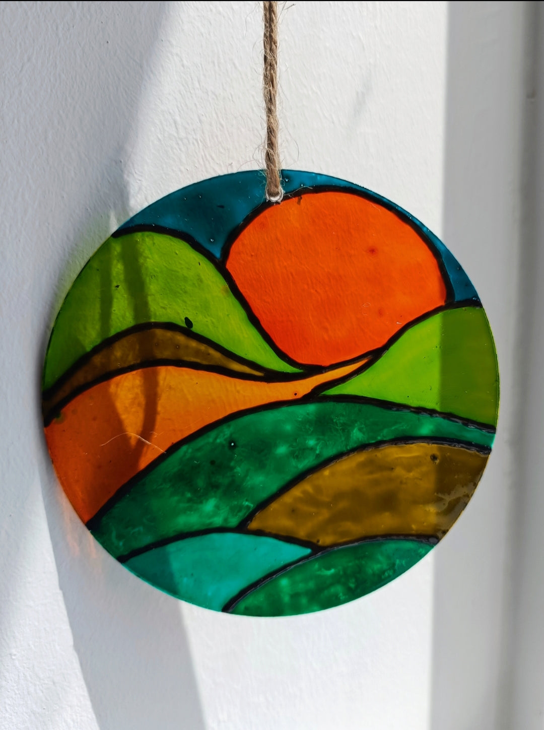 Hand Painted Acrylic Suncatchers