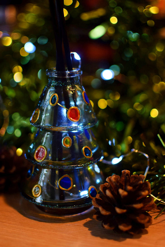 "Bubbly Baubles" Christmas Tree Bottle