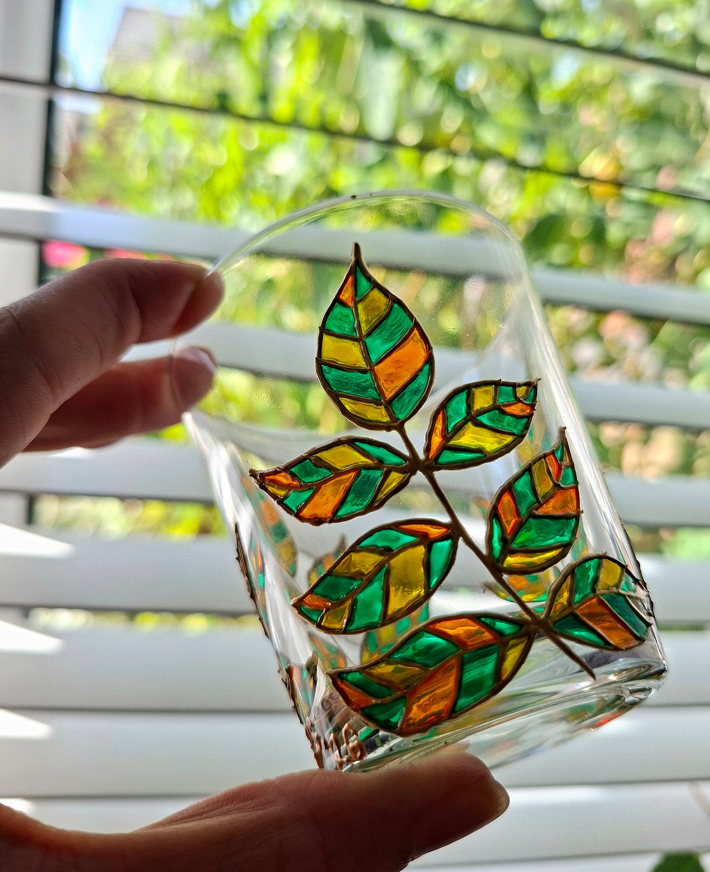 "Beleaf The Vines" Tumbler Pair