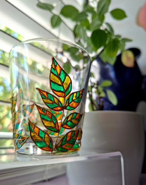 "Beleaf The Vines" Tumbler Pair