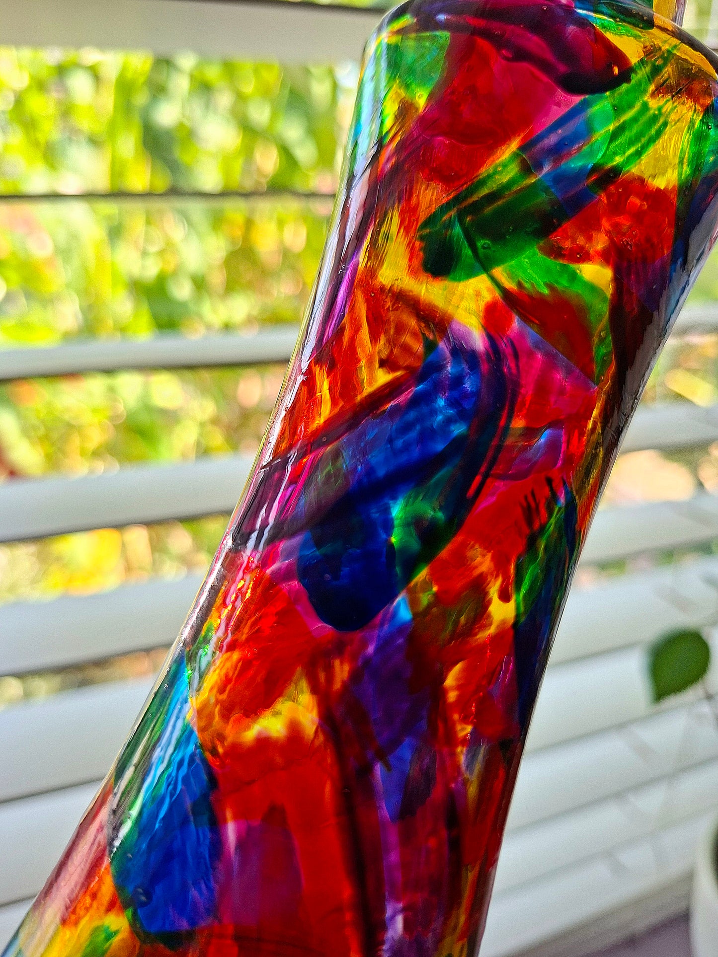 "A Stroke Of Luck" Repurposed Bottle.