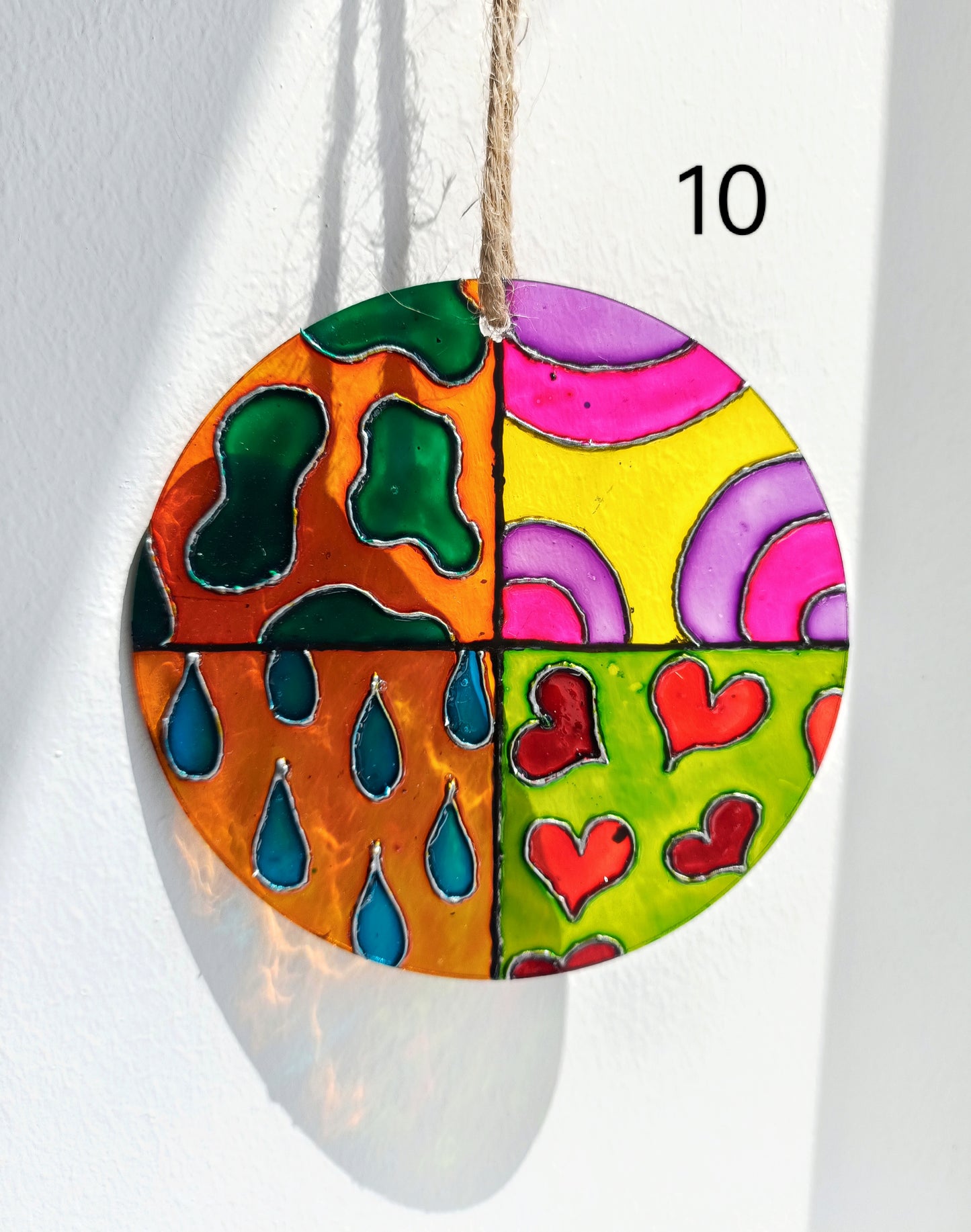 Hand Painted Suncatchers