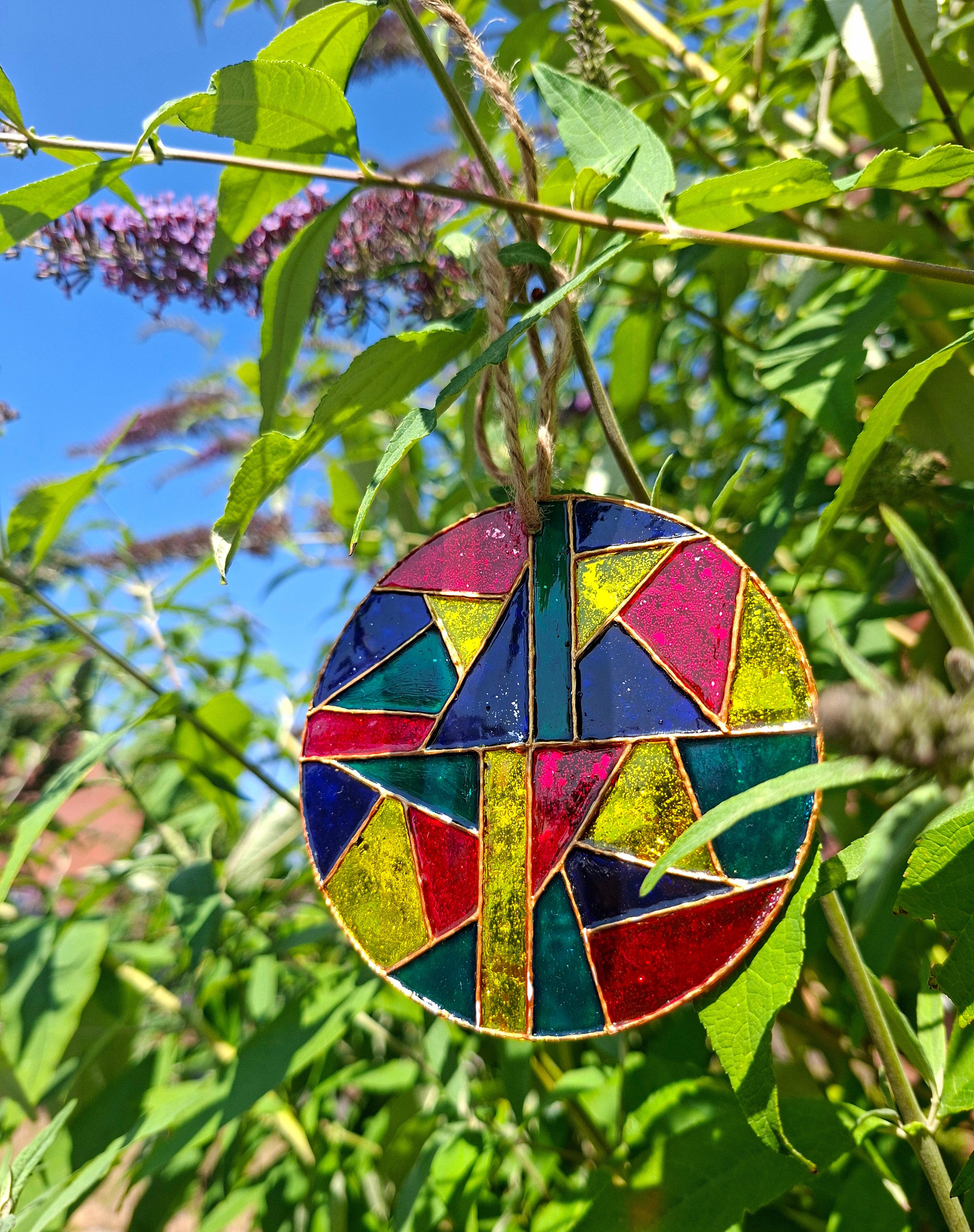 Hand Painted Acrylic Suncatchers