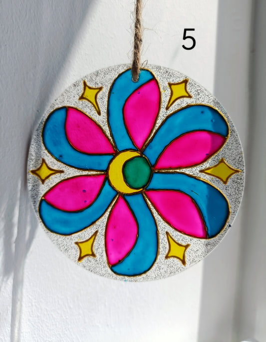 Hand Painted Suncatchers