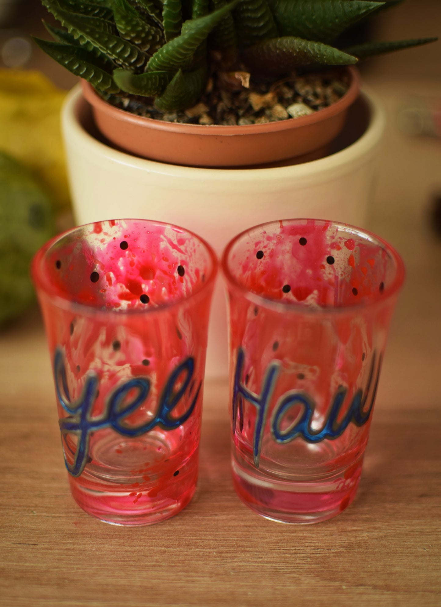 "Yee-Haw" Shot Glasses (Pair)