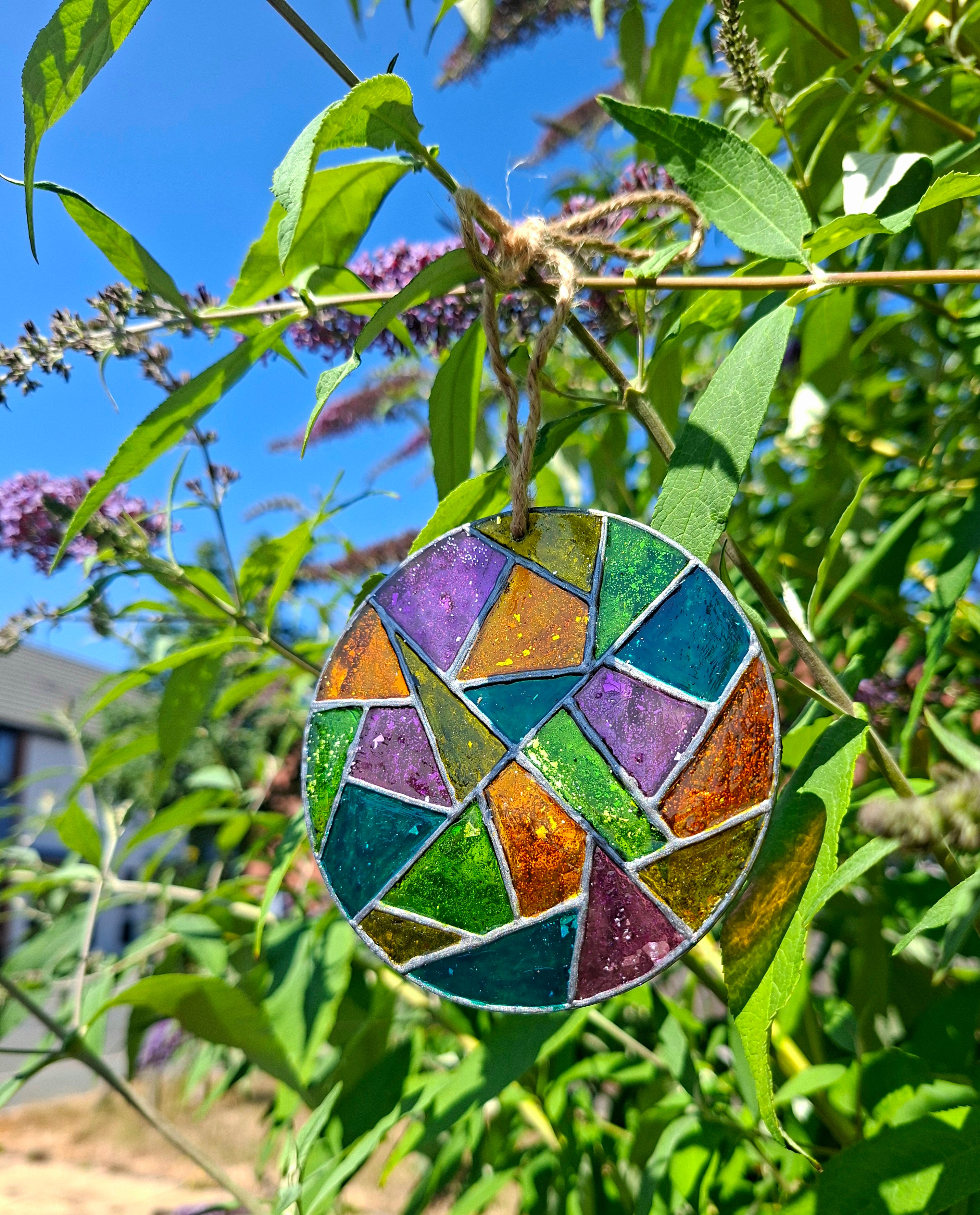 Hand Painted Acrylic Suncatchers