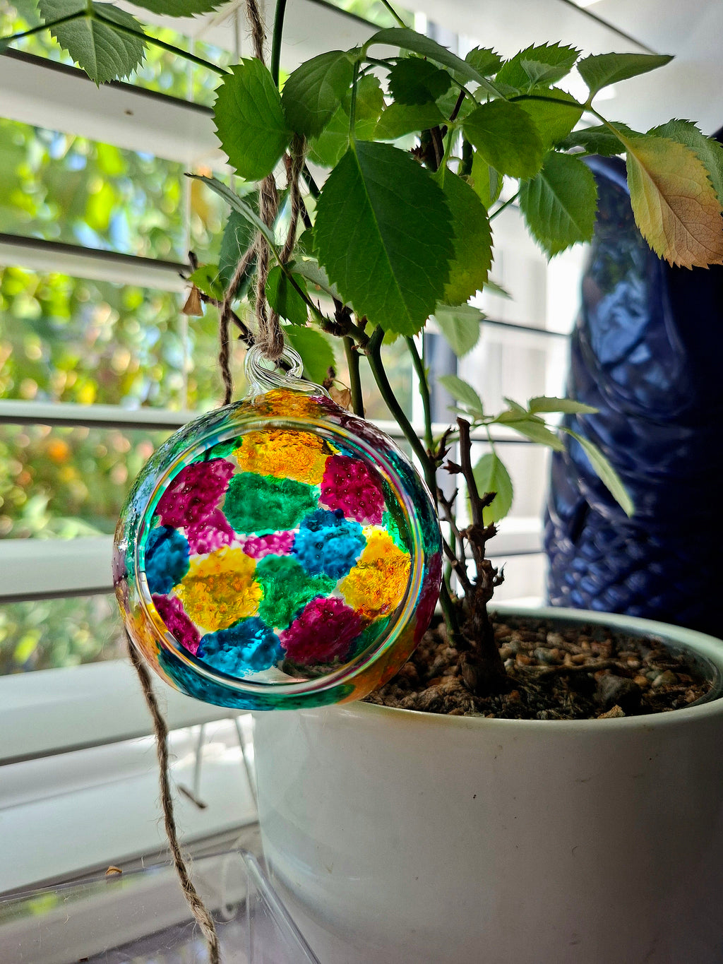 "Perpetual Pom-Pom" Open Baubles