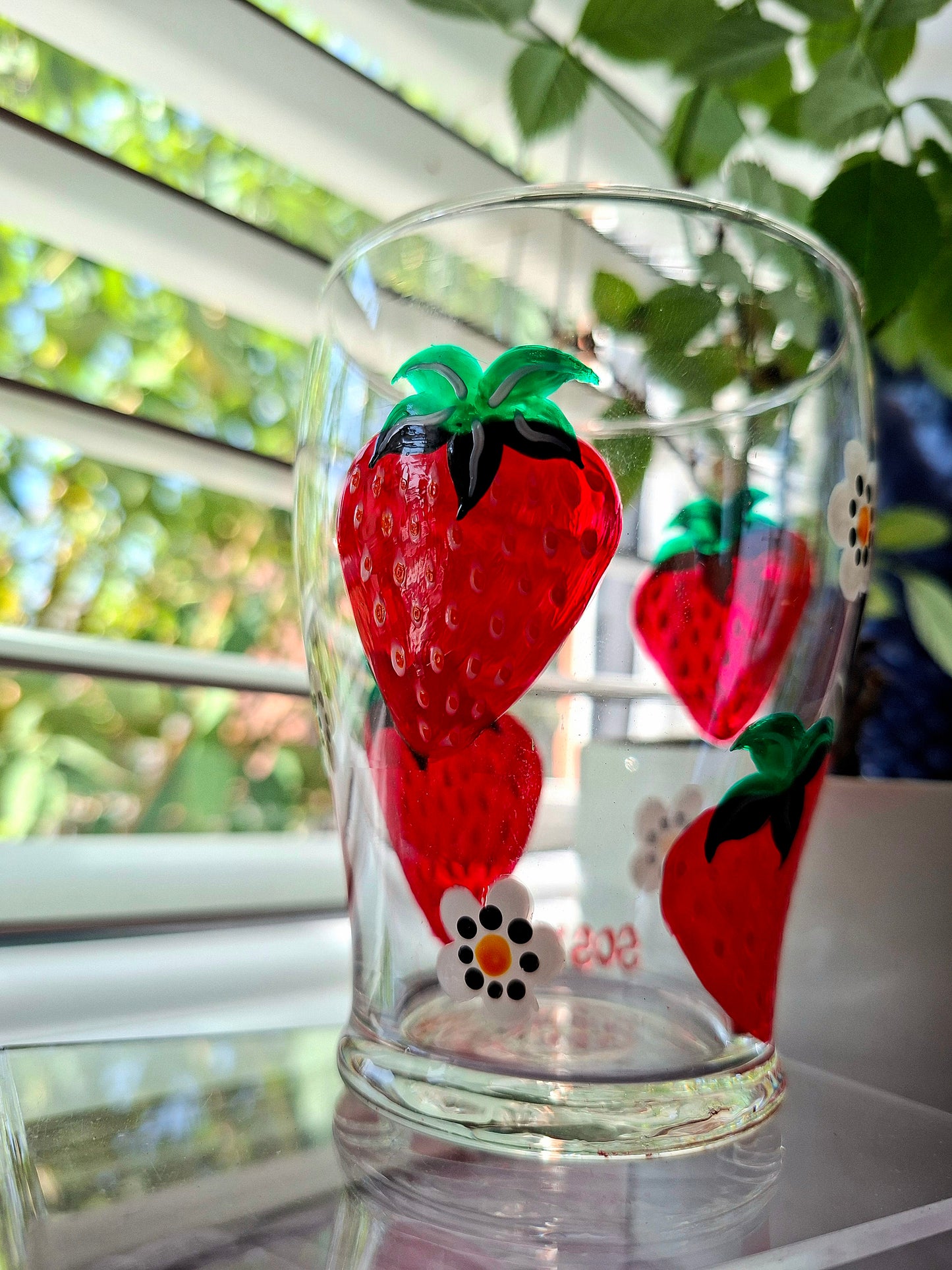 "Saucy Strawberry" Tumbler