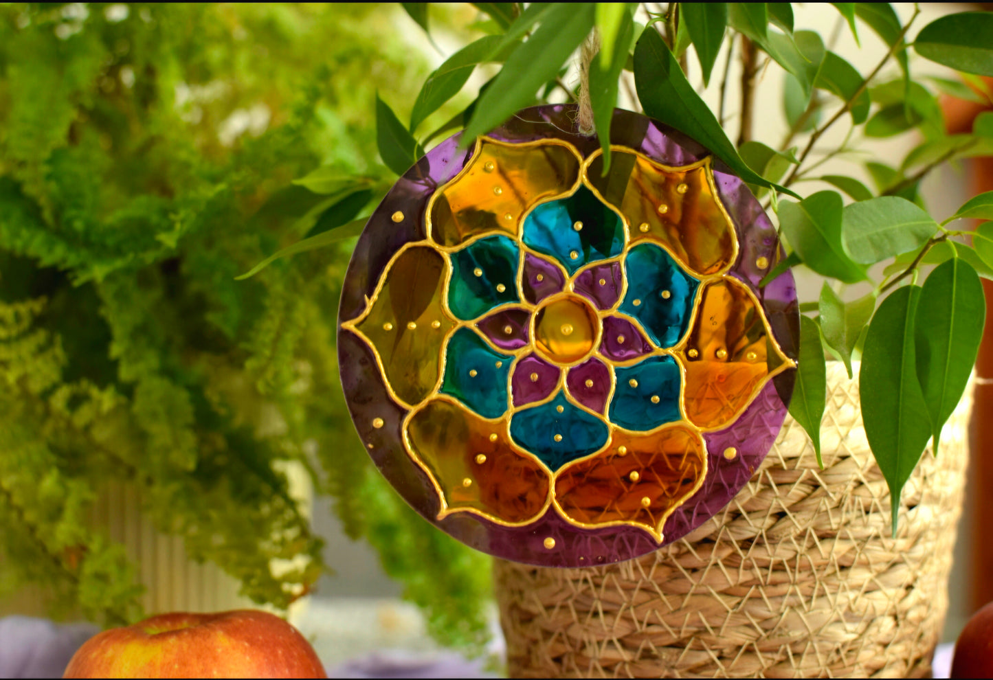 Hand Painted Acrylic Suncatchers
