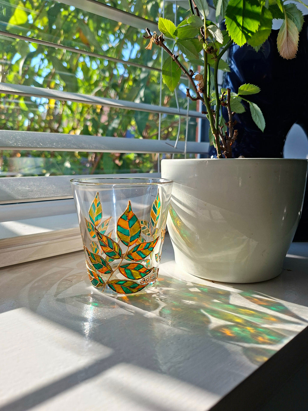 "Beleaf The Vines" Tumbler Pair