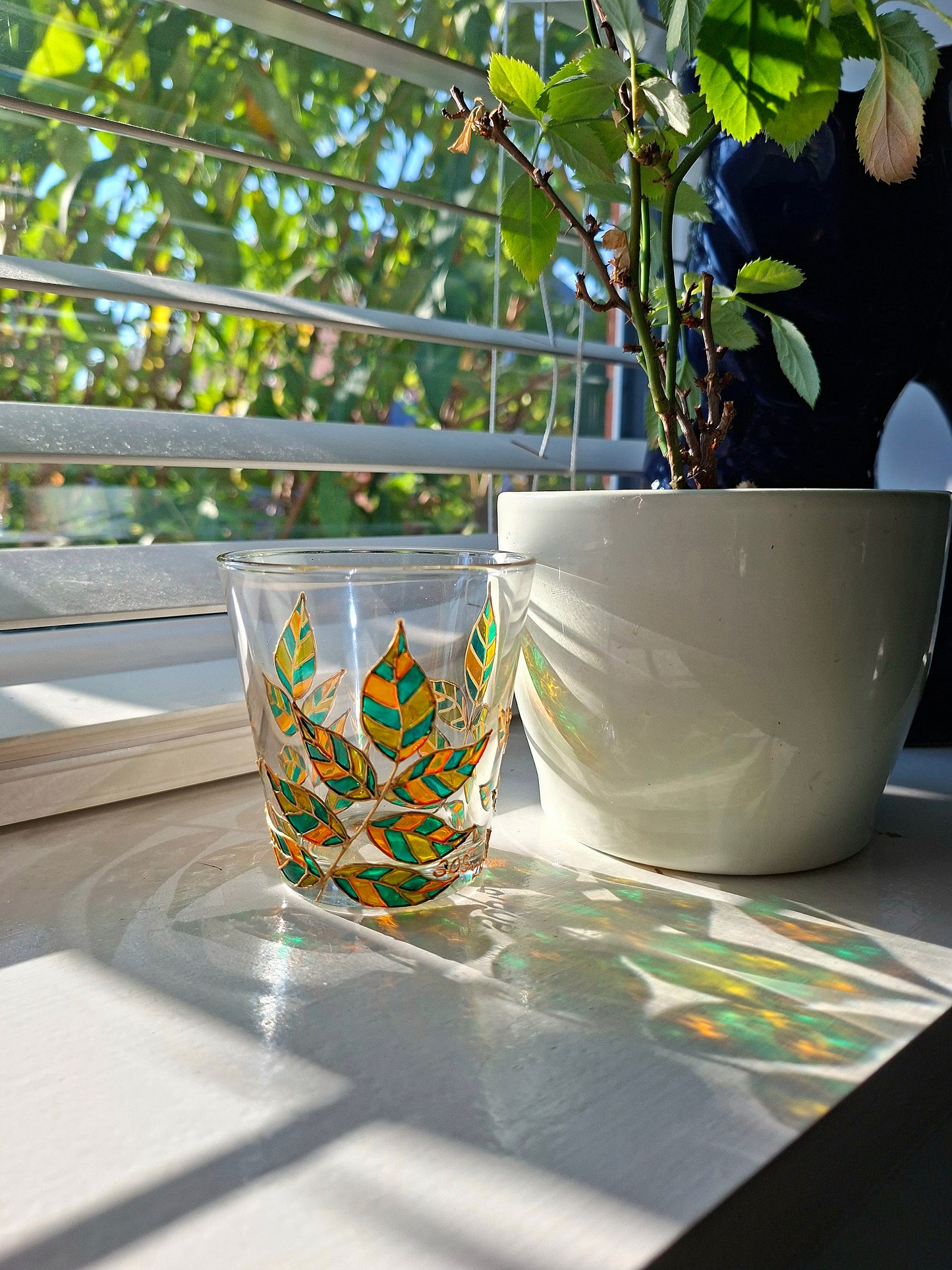 "Beleaf The Vines" Tumbler Pair