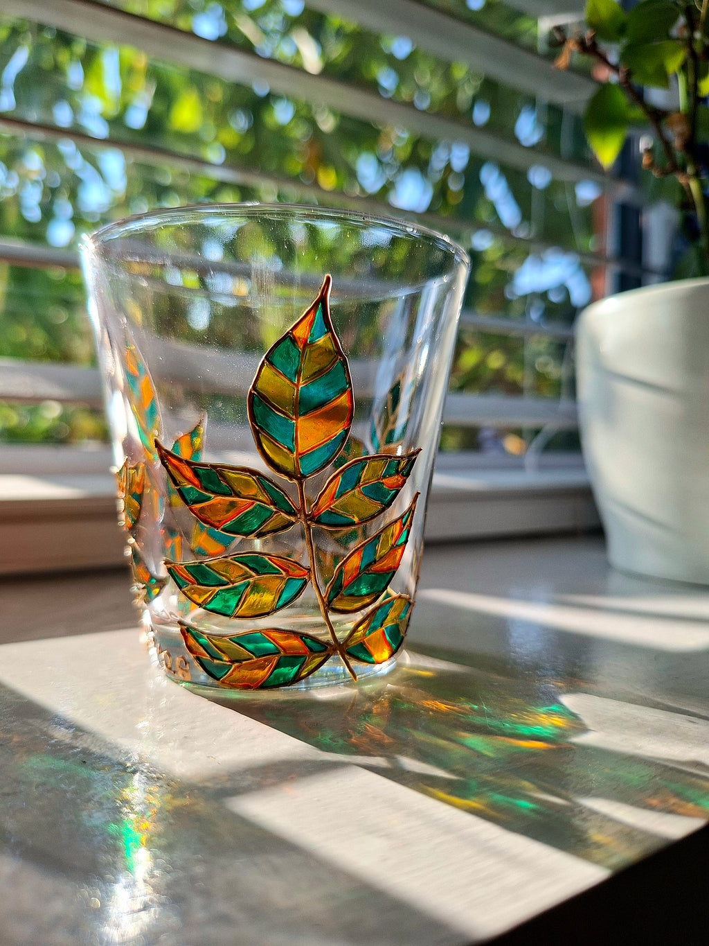 "Beleaf The Vines" Tumbler Pair