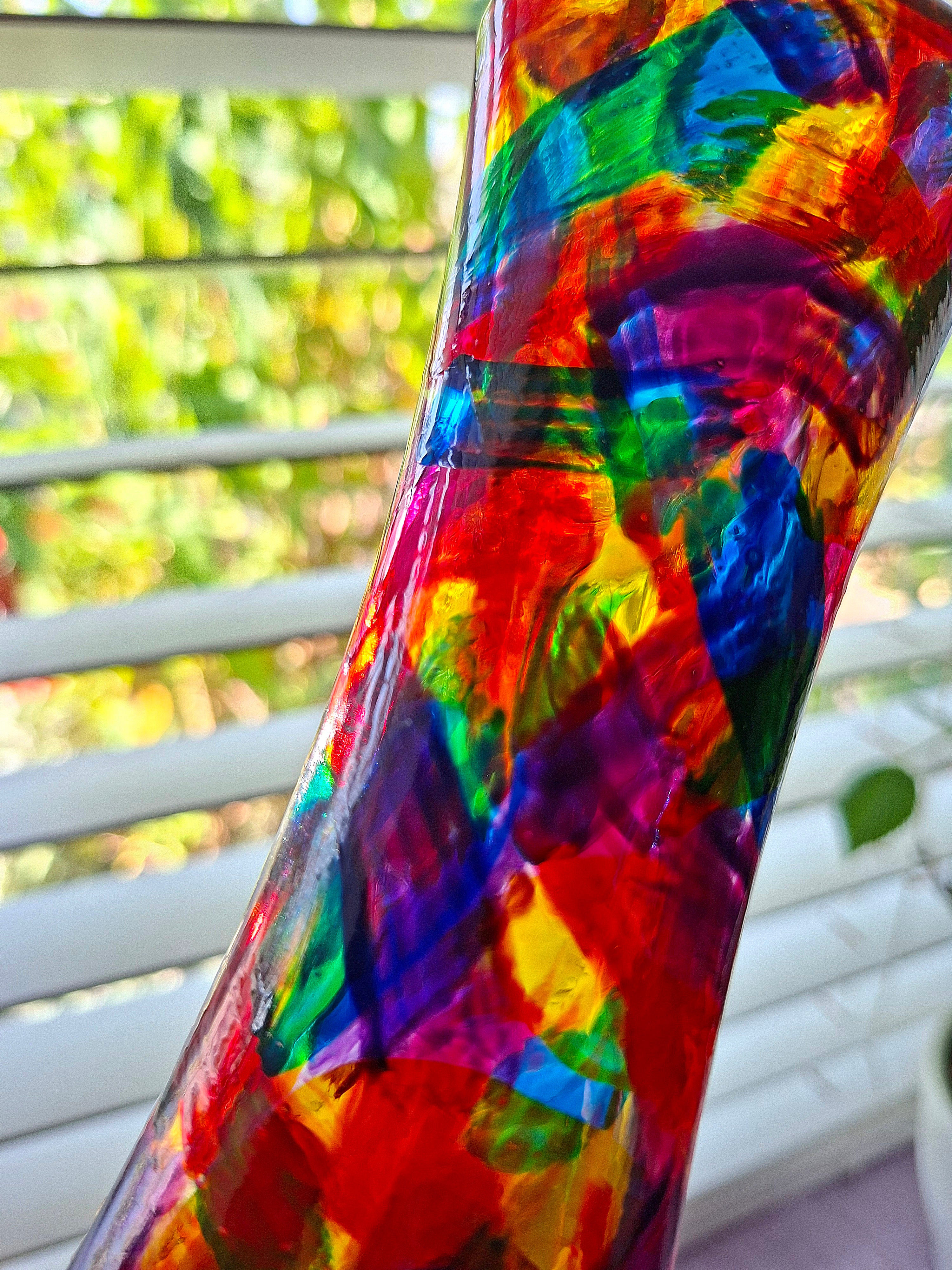 "A Stroke Of Luck" Repurposed Bottle.