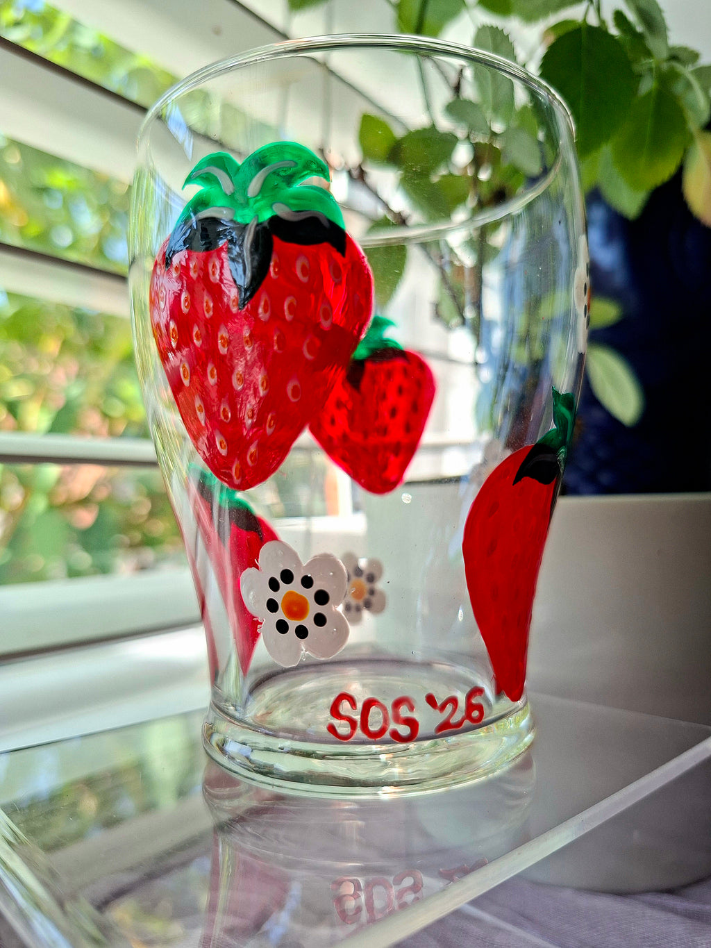 "Saucy Strawberry" Tumbler