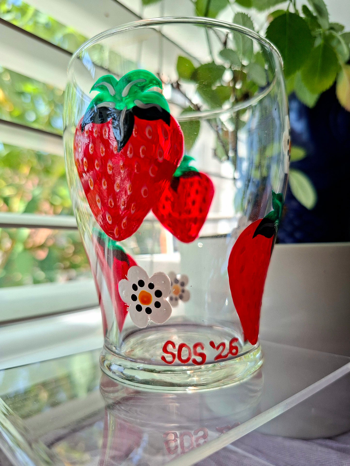 "Saucy Strawberry" Tumbler