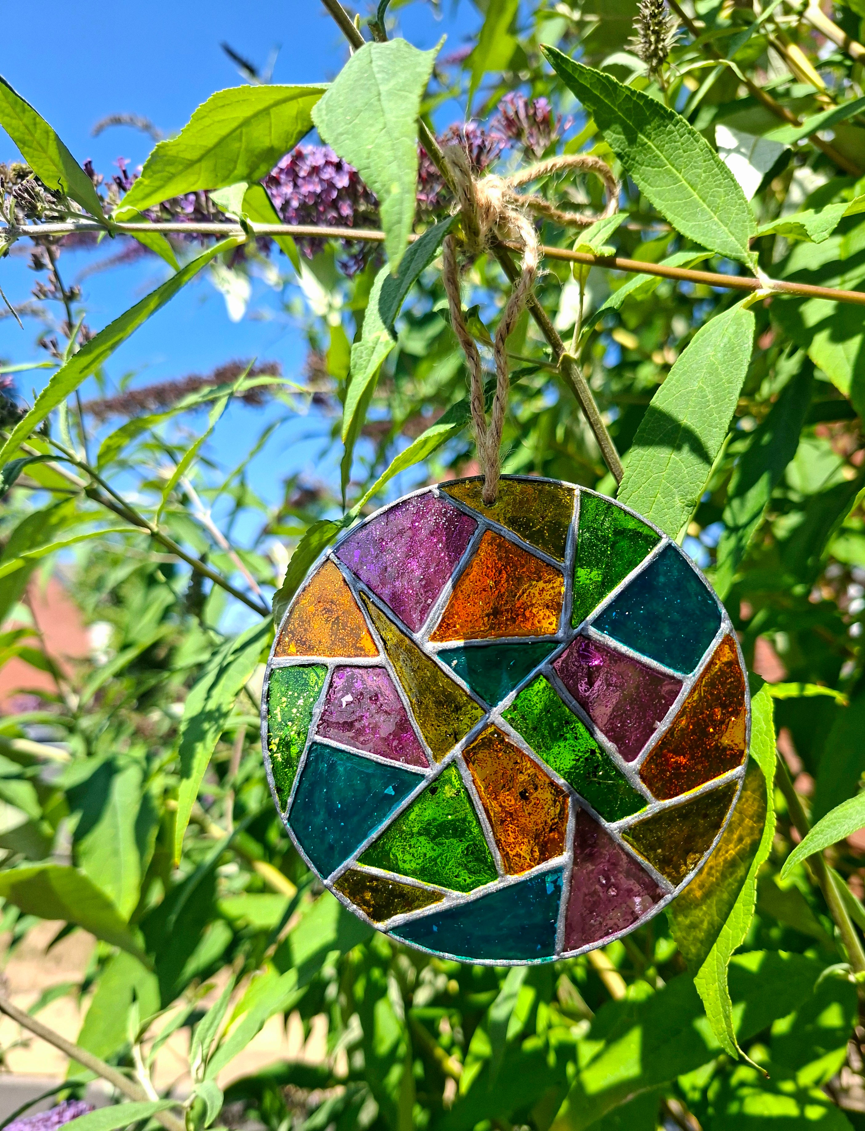 Hand Painted Acrylic Suncatchers