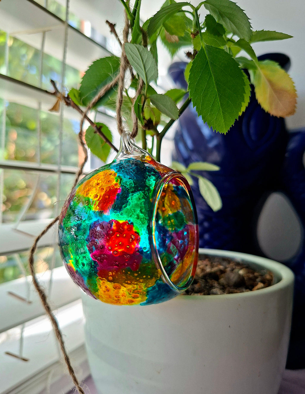 "Perpetual Pom-Pom" Open Baubles