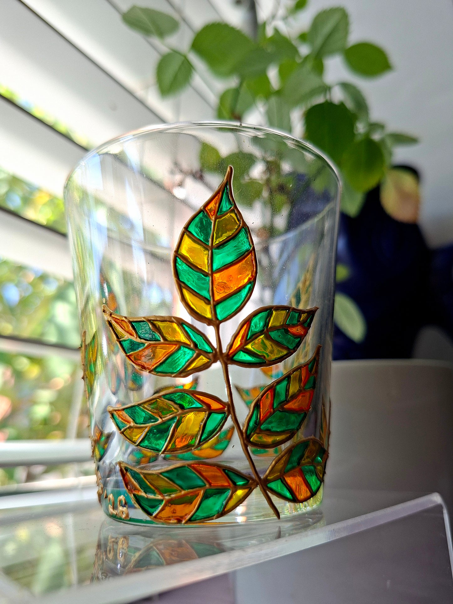 "Beleaf The Vines" Tumbler Pair