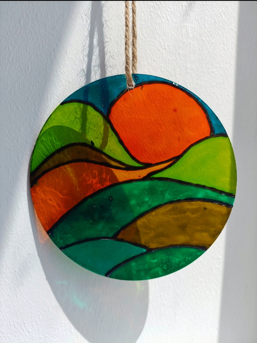 Hand Painted Acrylic Suncatchers