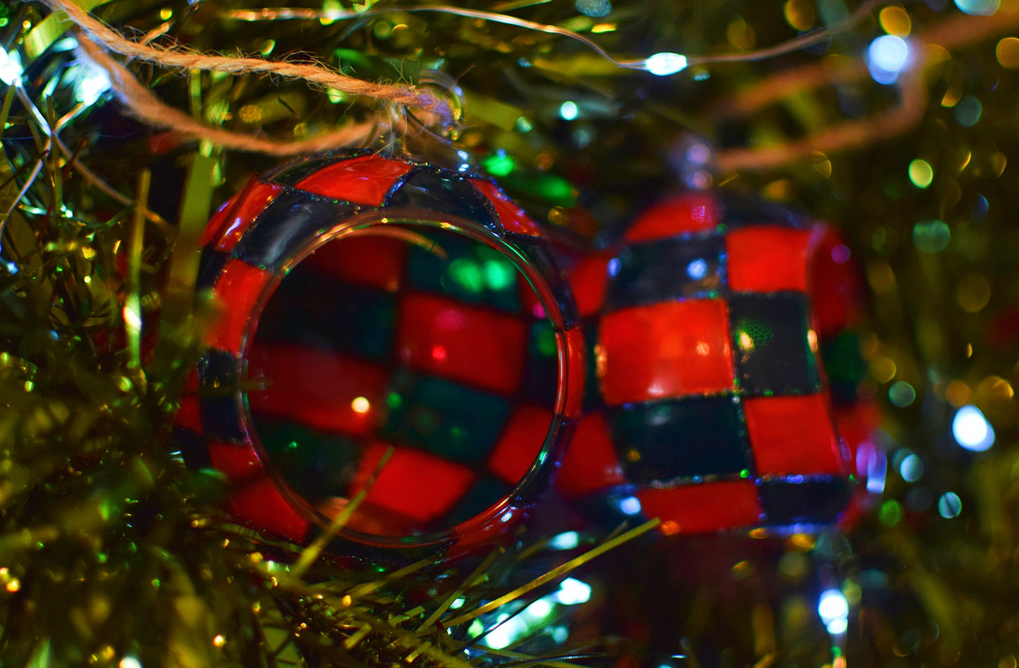 "Check and Glisten" Baubles