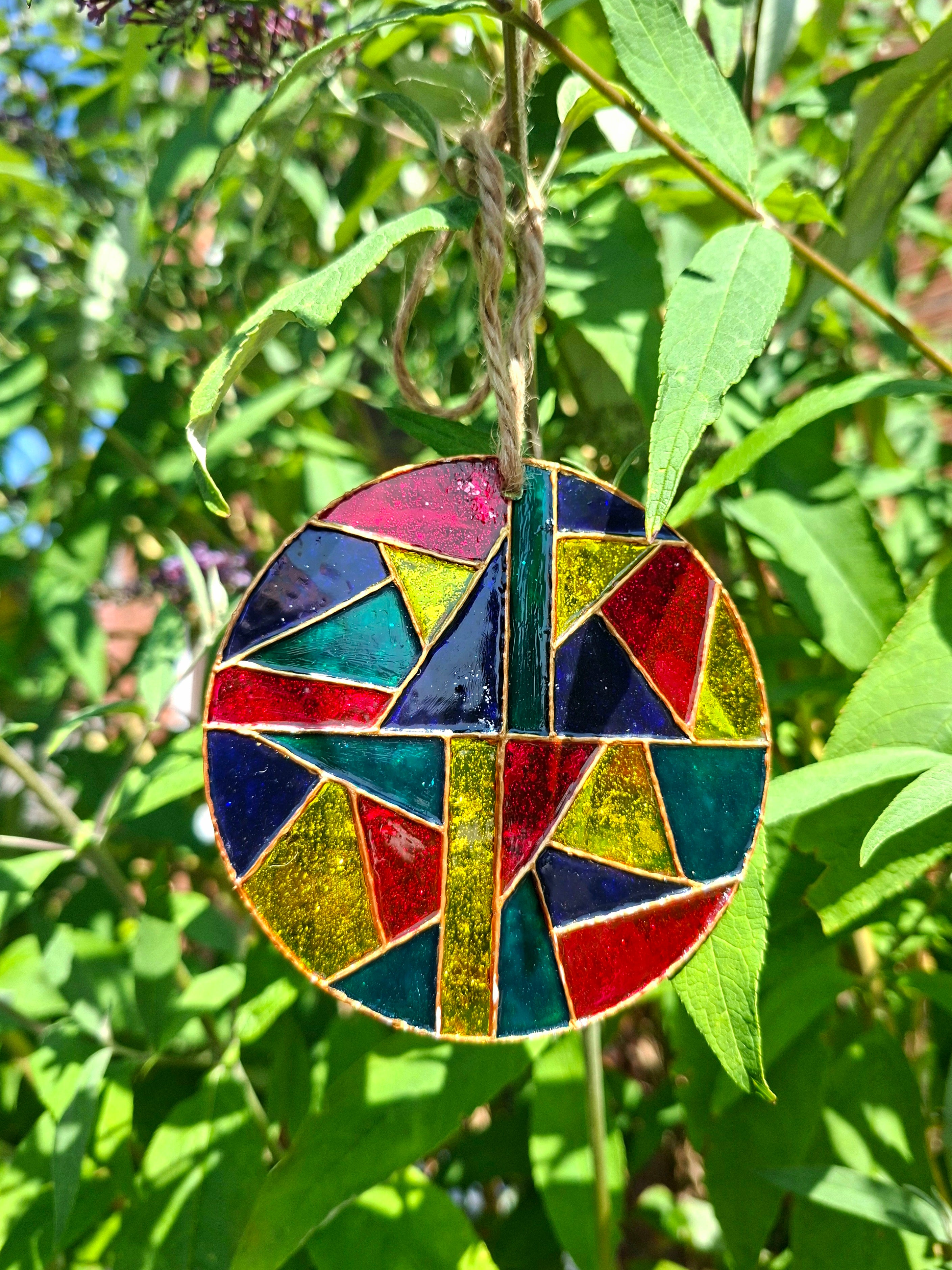 Hand Painted Acrylic Suncatchers