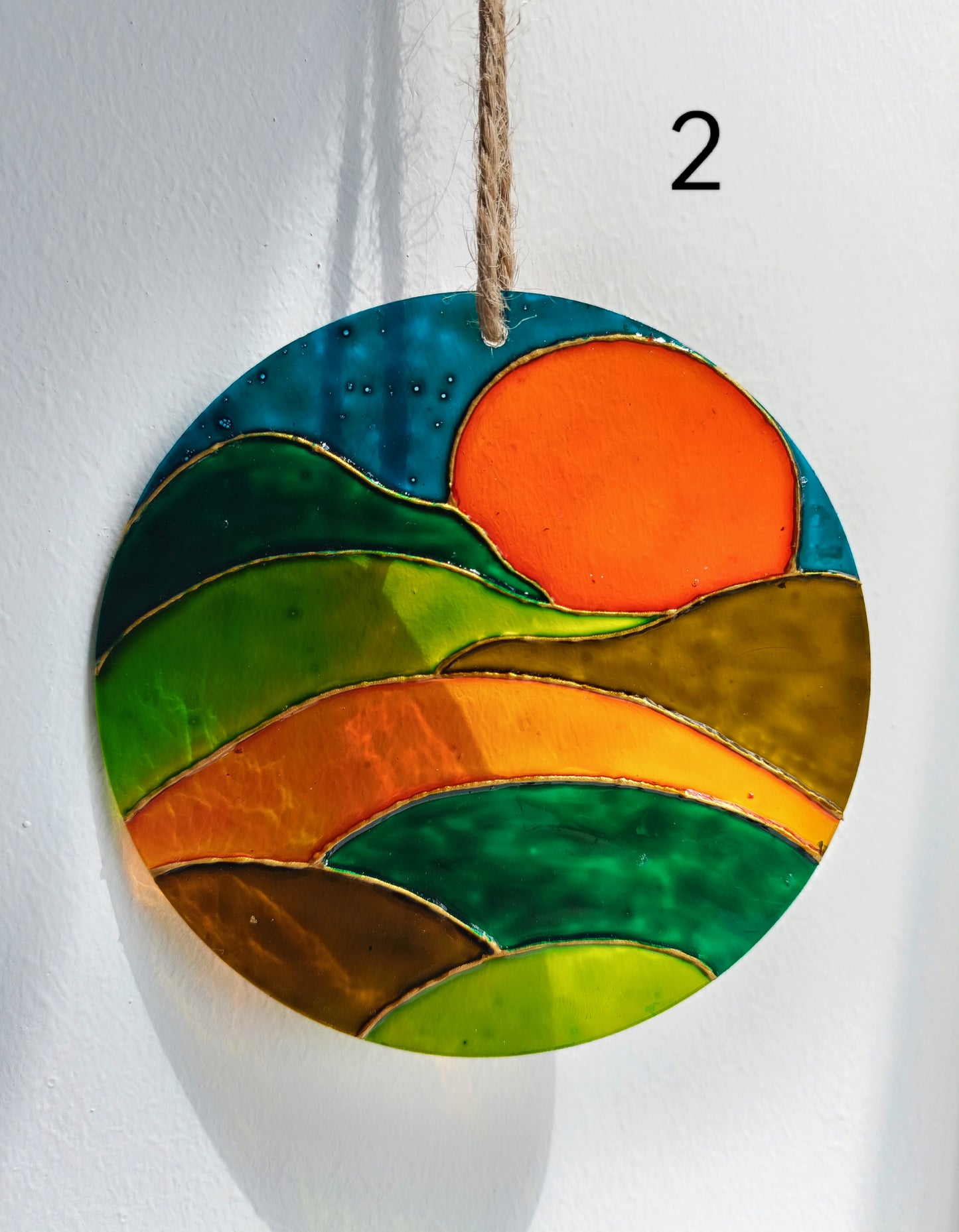 Hand Painted Suncatchers